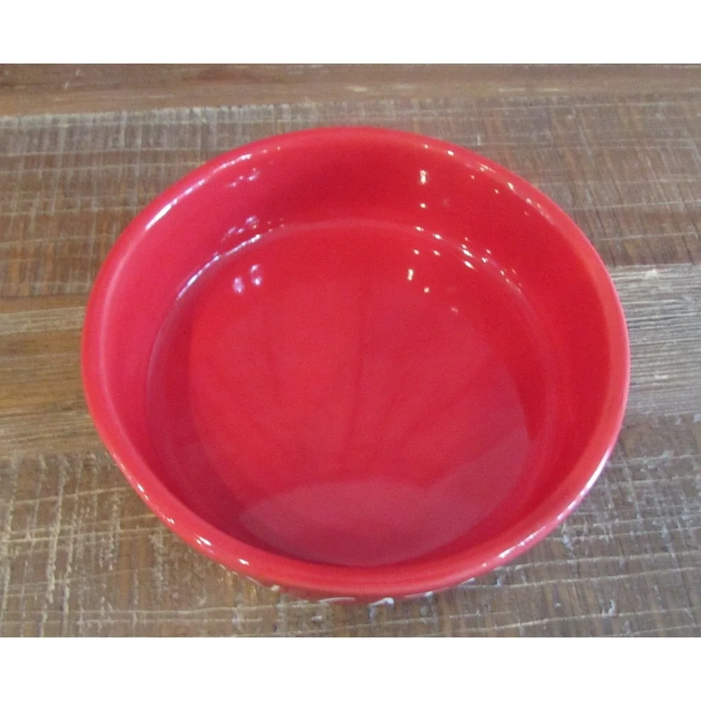 Rae Dunn Merry Catmas Cat Pet Bowl 5
